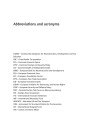 Abbreviations and acronyms